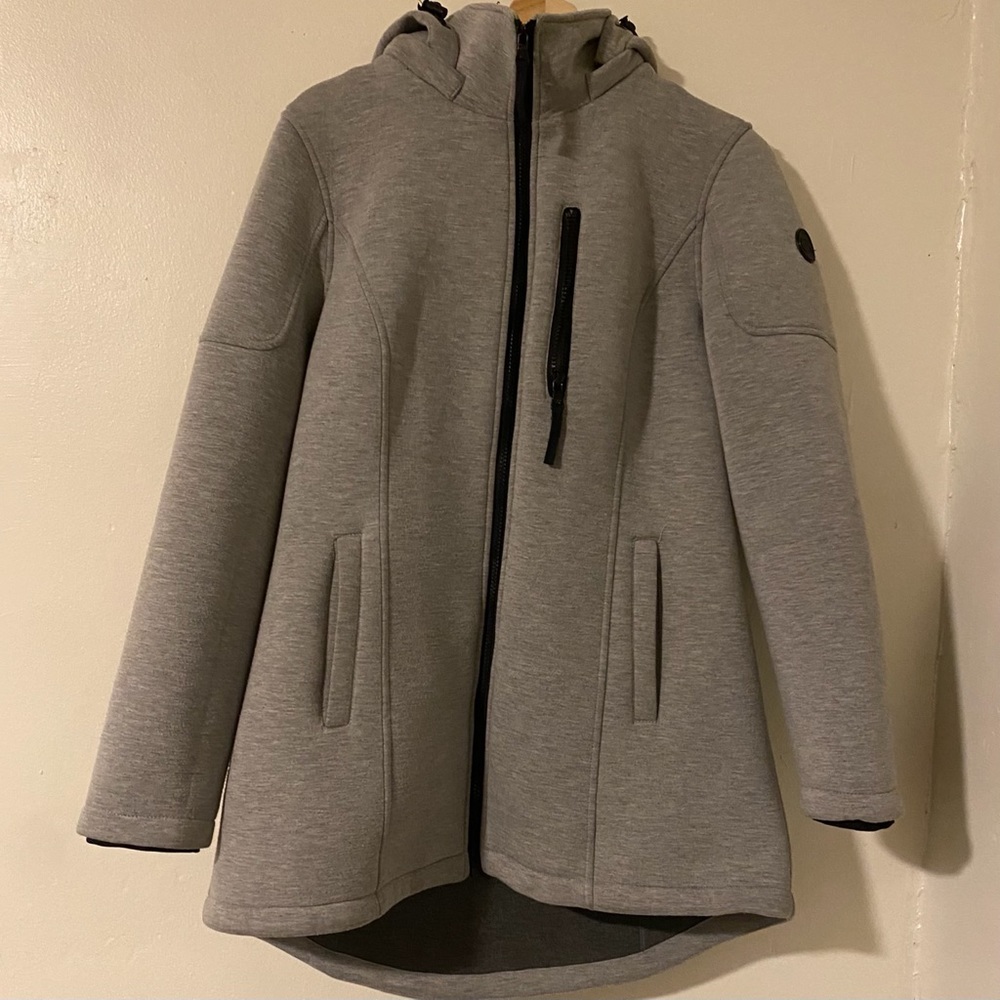 Calvin Klein Thick Grey Gray Jacket, Medium